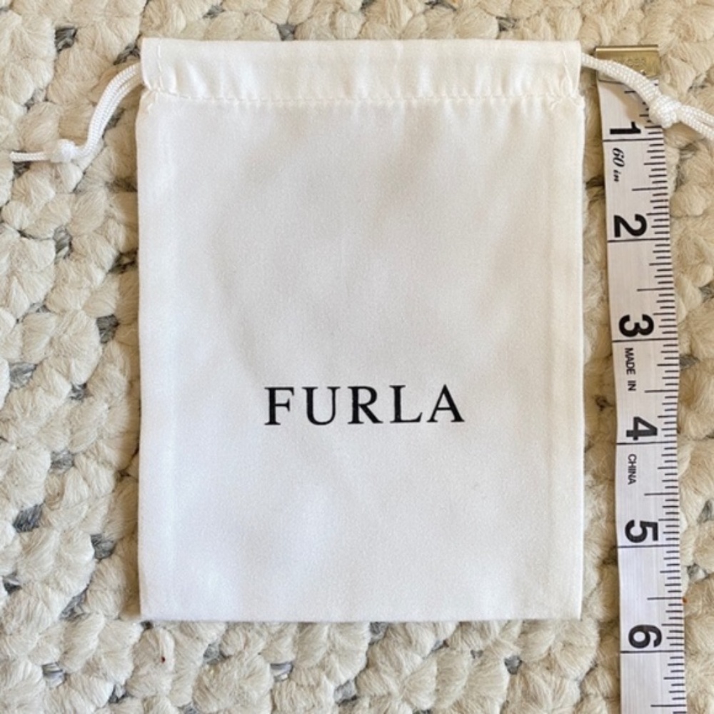 FURLA Italy Necklace Cuff Bracelet Dust Bag NEW 5" - Picture 2 of 3
